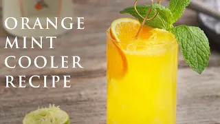 Refreshing Orange Mint Cocktail Recipe | Patrón Tequila