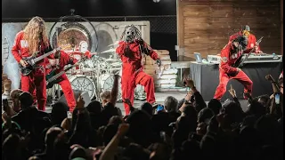 Slipknot intro 515 people= shit + eyeless live pappy + harriet's  show 25/4/24