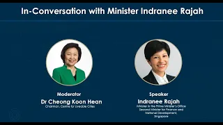 WCS 2021 Preview - In-Conversation with Minister Indranee Rajah