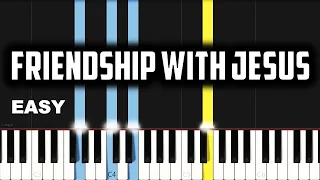 Friendship With Jesus | EASY PIANO TUTORIAL BY Extreme Midi