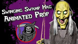 Swinging Swamp Hag animated prop