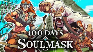 I Spent 100 Days in SoulMask... Here's What Happened!