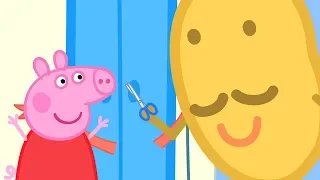 Peppa Pig Świnka Peppa po Polsku | Pan Ziemniak przybywa do miasta! | Bajki Po Polsku