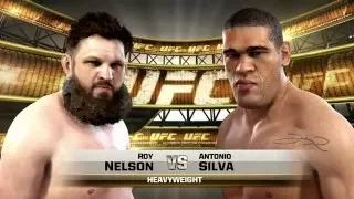 UFC-Antonio Silva vs Roy Nelson(Антонио Бигфут Сильва vs Рой Нельсон)