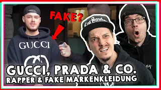GUCCI, PRADA & CO. - Rapper und das miese Geschäft mit FAKE-Markenkleidung! | STRG_F Doku Reaktion