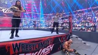 Roman Reigns Wins Cesaro Universal Championship Full Match | WrestleMania Backlash 2021 Highlights