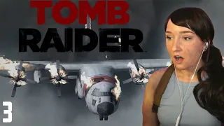 LARA CROFT COSPLAY! - No One Leaves - First Time Playing Tomb Raider 2013 Playthrough Part 3