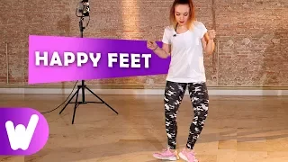 Happy Feet | Paso básico de Shuffle y Hip Hop
