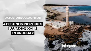 🇺🇾 4 DESTINOS de Uruguay que debes visitar en 2024