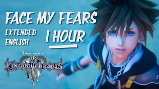 Hikaru Utada & Skrillex 「Face My Fears」English Extended KINGDOM HEARTS Ⅲ [1HOUR]