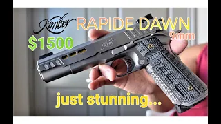 Kimber Rapide Dawn 1911 9mm - Super Stunning :)