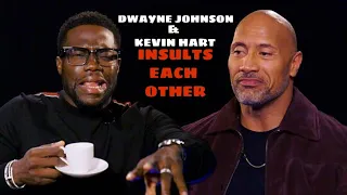 Dwayne Johnson And Kevin Hart INSULTS Each Other | Jumanji 2