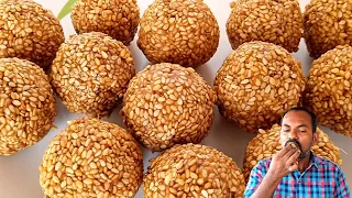 தரமான ஈவ்னிங் ஸ்நாக்ஸ் 😋 | sesame laddu | Healthy laddu receipe | evening snacks | Healthy snacks