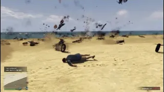 Gta 5: Massive sanchez explosion(story mode)