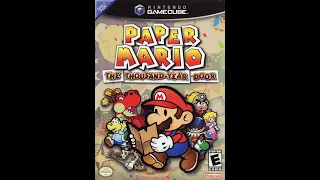 Main Menu (Title Screen) - Paper Mario: The Thousand-Year Door (Speedrunner Edition)