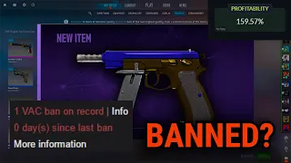 I GOT COMMUNITY BANNED FOR DOING THIS TRADEUP CS2