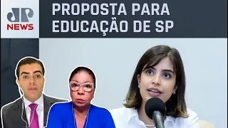 Tabata Amaral propõe ampliar ensino em tempo integral; Cristiano Vilela e Dora Kramer analisam