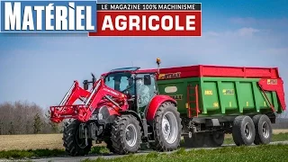 Test drive du Case IH Farmall 105 U Pro by Matériel Agricole