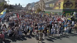 Кульмінація Дня Незалежності України – 50 тисяч на Майдані