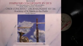 [LP] Mozart - Symphonie Concertante - Marriner (side A)