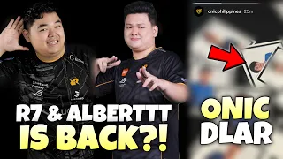 R7 & ALBERTTT BACK TO RRQ?! DLAR TO ONIC PH?! 🤯