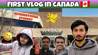 First vlog in Canada | international student in Canada | Canada student vlog | Canada vlog