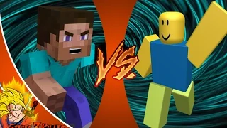 MINECRAFT STEVE vs ROBLOX NOOB! Cartoon Fight Club Episode 81 REACTION!!!