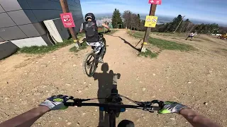 One lap in Maribor Bikepark