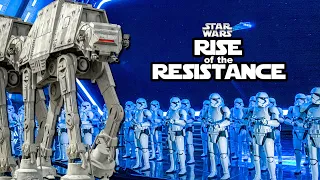 New Star Wars Ride at Disney World- Rise of the Resistance FULL Ride POV