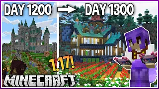 I Played Minecraft for 1300 Days.. (1.17 Survival)