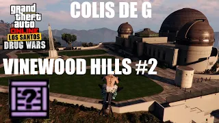 GTA ONLINE TROUVER ET RECUPERER COLIS DE G VINEWOOD HILLS #2