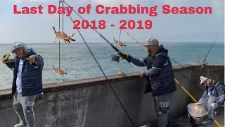 Crabbing Pacifica Pier 2019 EPS. 4 - Last Day of Crabbing Season 2018-2019!