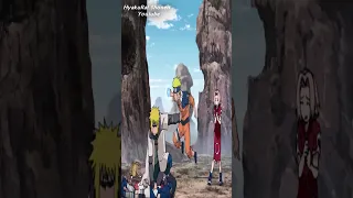 Minato Detiene la Pelea de Naruto y Sasuke