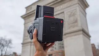 Coyote Camera Works Instax back for Mamiya RB67 | Hands-On Review