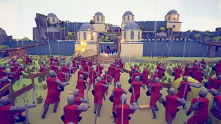 200x MEDIEVAL KNIGHTS SIEGE ENEMY CASTLE - Totally Accurate Battle Simulator TABS