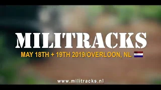 Prepare for Militracks 2019 - 18-19 May, Overloon