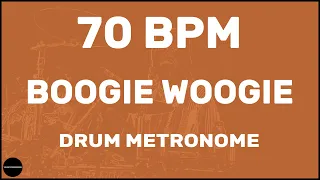 Boogie Woogie | Drum Metronome Loop | 70 BPM