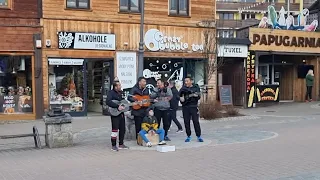 Romowie, kapela romska, ale ale Aleksandra, Dajana, Diana Zakopane Krupówki