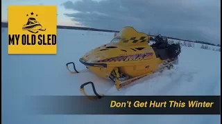 Strains, Sprains and Snowmobiles: Don't get hurt this winter!