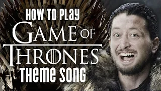 Game of Thrones Theme Song Guitar Lesson + Tutorial