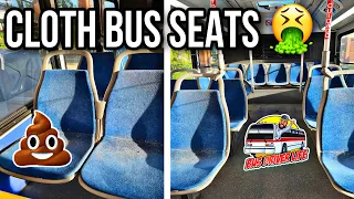 The Problem With Cloth Seats On City Buses!