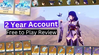 F2P Account Review! Year Two [Genshin Impact]