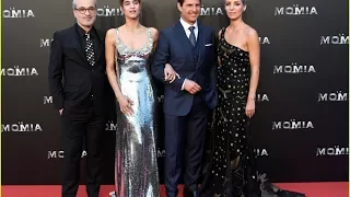 Tom Cruise, Sofia Boutella, & Annabelle Wallis Bring 'The Mummy' to Spain