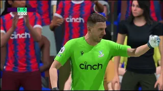 Crystal Palace vs Manchester United  Gameplay simulation  FIFA23