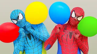 Spider Man Popping Balloons #6