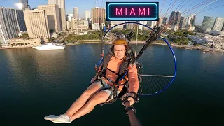 Taking Over Miami On My Paramotor