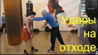 Бокс: левый прямой на отходе/Boxing: retreat and jab