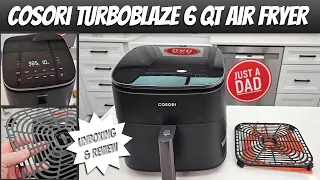 Cosori TurboBlaze 6 QT Air Fryer UNBOXING & REVIEW
