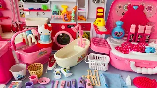 60 Minutes Satisfying with Unboxing Pink Kitchen & Home Appliance Cooking Toys ASMR | Review Toys