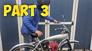 Honda GX 120cc Motorized Bike Part 3